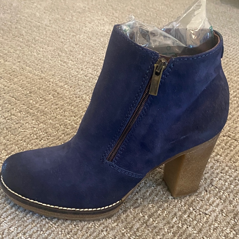 Joe Browns Navy Heeled Boots